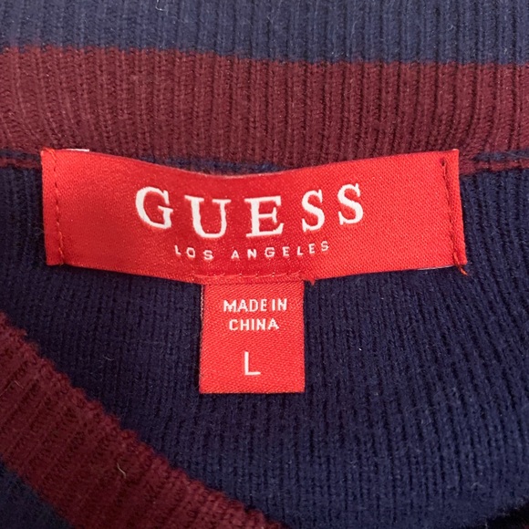 Guess mens Zip Cardigan Sweater - Picture 3 of 4